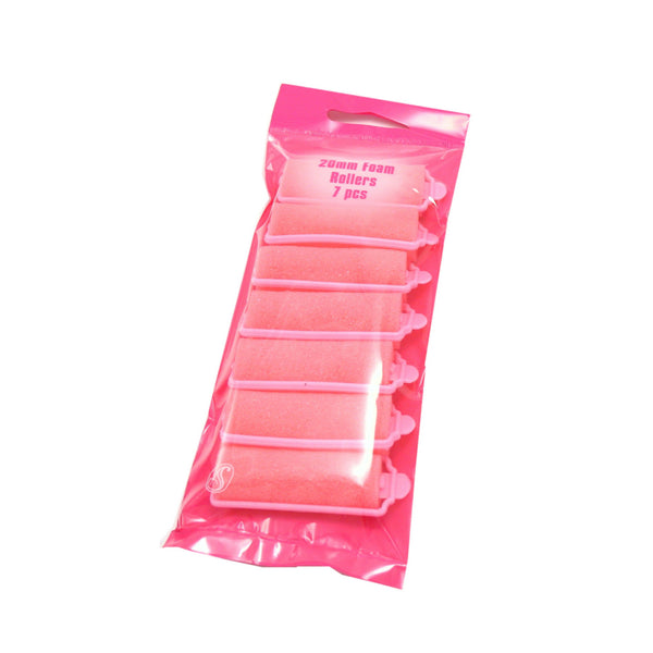 Foam Hair Rollers Pk7 20Mm