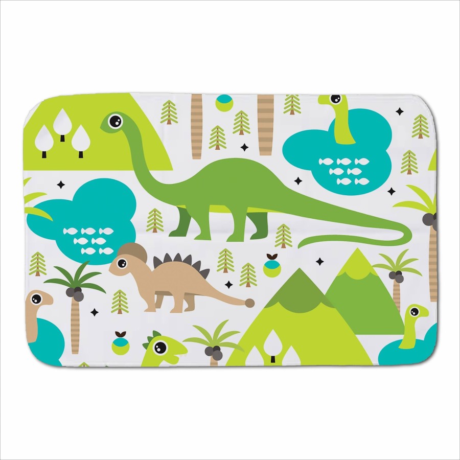 Click to view product details and reviews for Baby Dinosaur Print Sherpa Blanket.