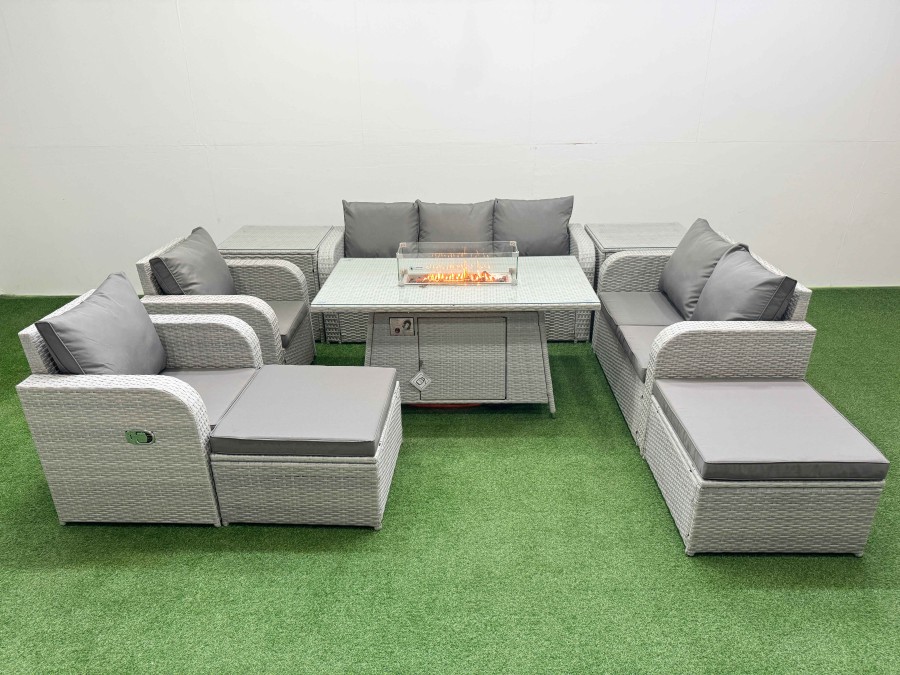 Click to view product details and reviews for Fimous Pe Rattan Garden Furniture Set Reclining Chair Sofa Double Love Seat 2 Seater Sofa Lounge Set Firepit Dining Table 2 Big Footstool 2 Side Table. Click to view product details and reviews for Fimous Pe Rattan Garden Furniture Set Reclining Chair Sofa Double Love Seat 2 Seater Sofa Lounge Set Firepit Dining Table 2 Big Footstool 2 Side Table.