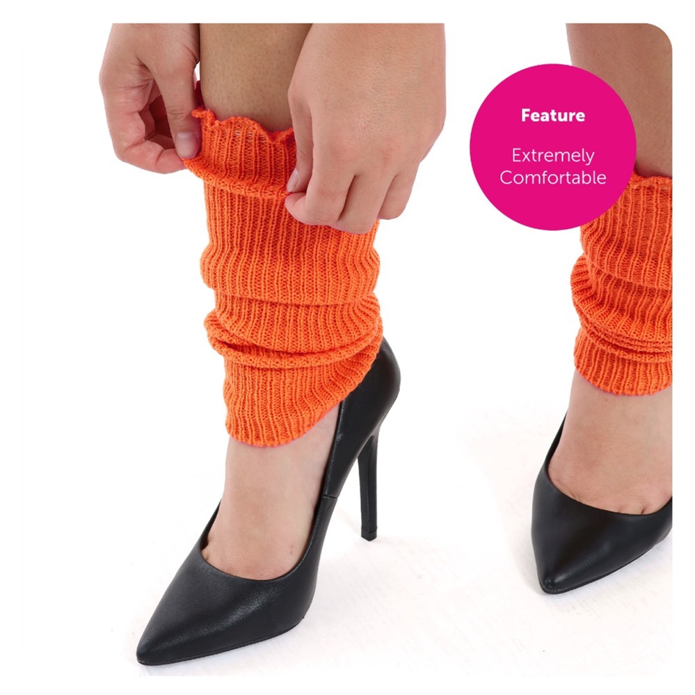 Adults Orange 1980's Set