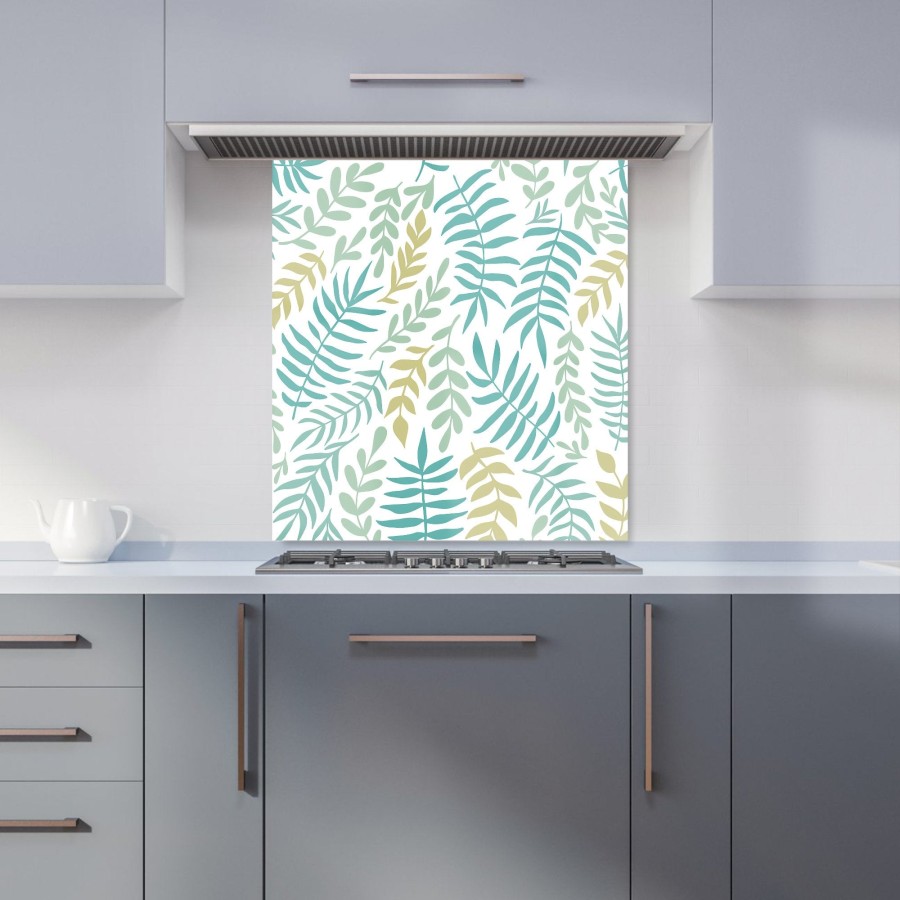 Click to view product details and reviews for Multicolor Leafs And Branches Kitchen Splashback W700mm X H650mm.