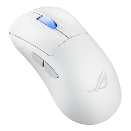 Click to view product details and reviews for Asus Rog Keris Ii Ace Wireless Lightweight Gaming Mouse Wired Wireless Btooth Aimpoint Pro Sensor Polling Rate Booster 42000 Dpi Rgb White.