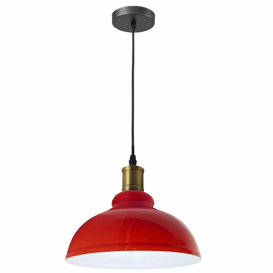 Click to view product details and reviews for Vintage Industrial Metal Ceiling Pendant Shade Modern Hanging Retro Lights1292 No Red.