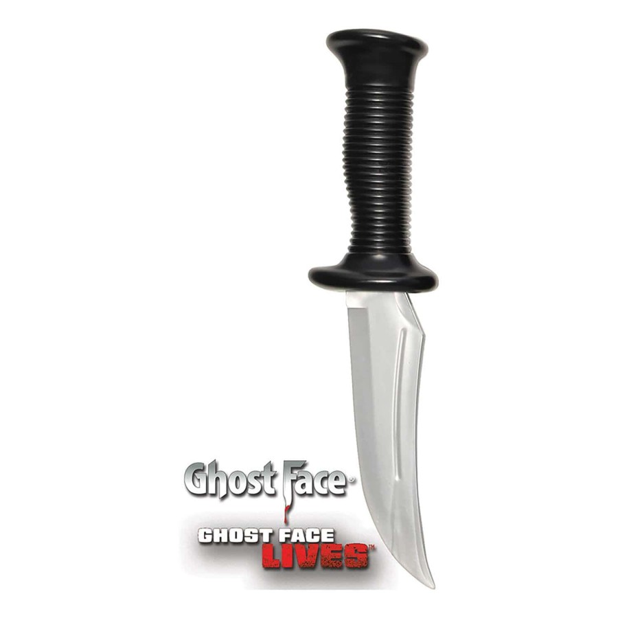 Click to view product details and reviews for Ghost Face Lives Horror Knife Fake Dagger Plastic Blade Prop 26cm.