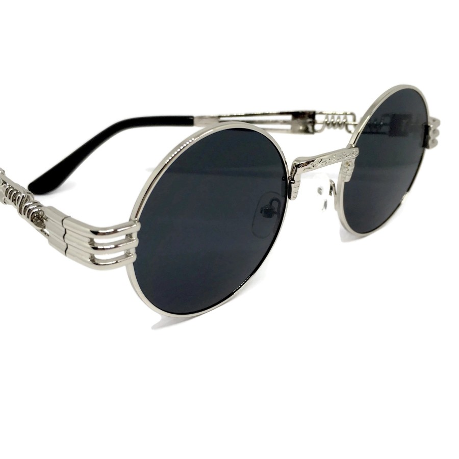 Click to view product details and reviews for Black Silver Sunglasses.
