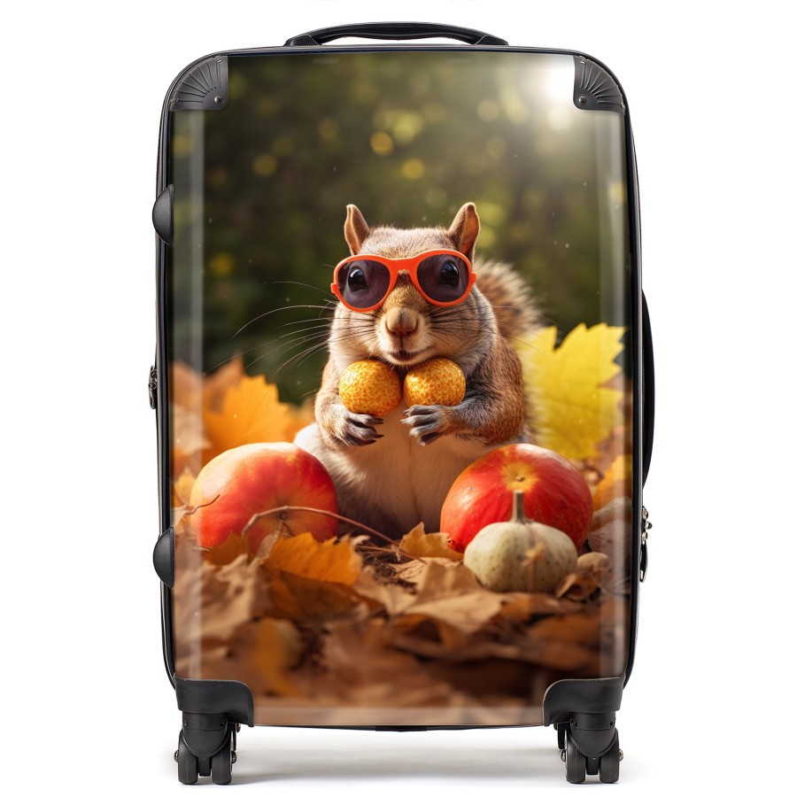 Click to view product details and reviews for Nuts For Winter Suitcase Medium.