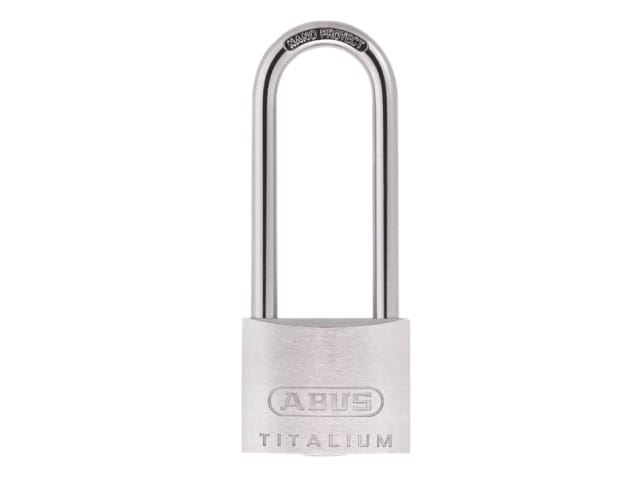 Click to view product details and reviews for 64ti 50mm Titaliumï¿½ Padlock 80mm Long Shackle Carded Abu64ti5080c.