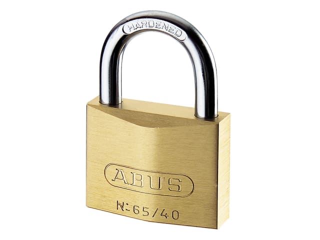 Click to view product details and reviews for 65 45mm Brass Padlock Carded Abu6545c.