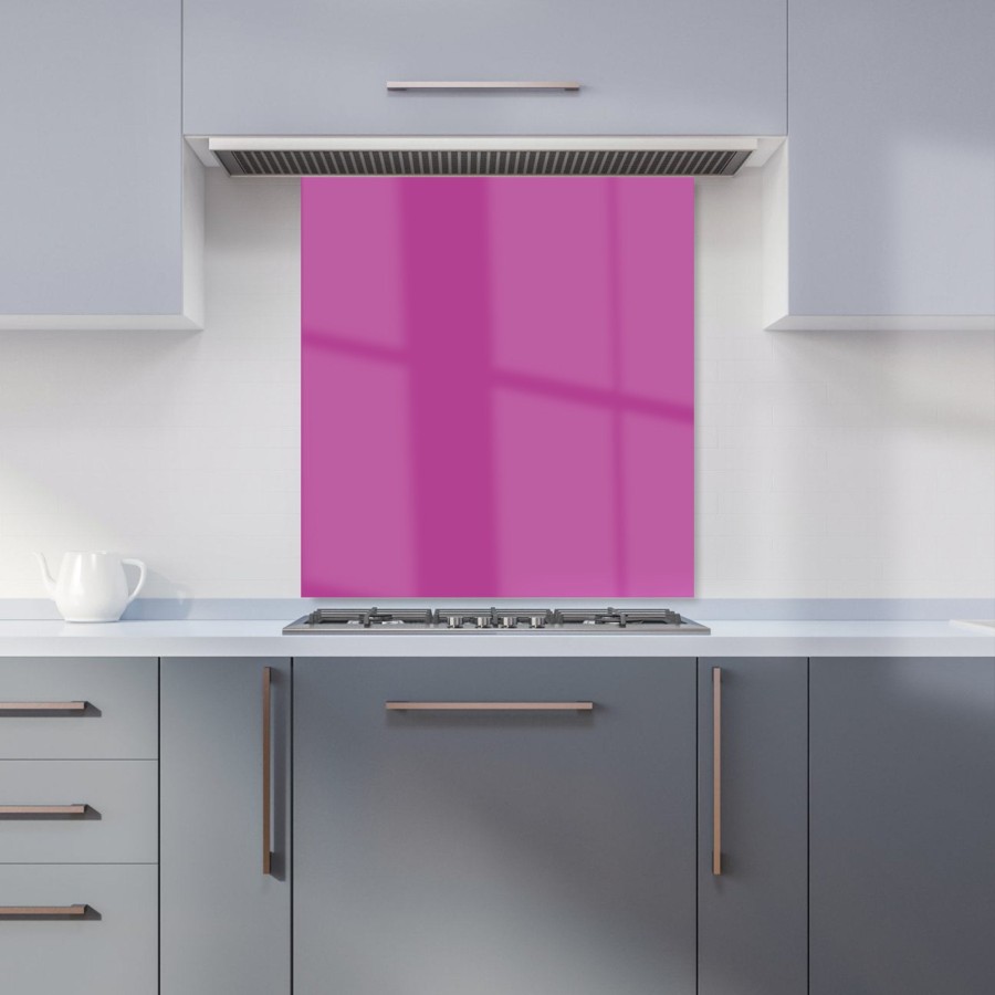 Click to view product details and reviews for Fuchsia Plum Kitchen Splashback W700mm X H650mm.
