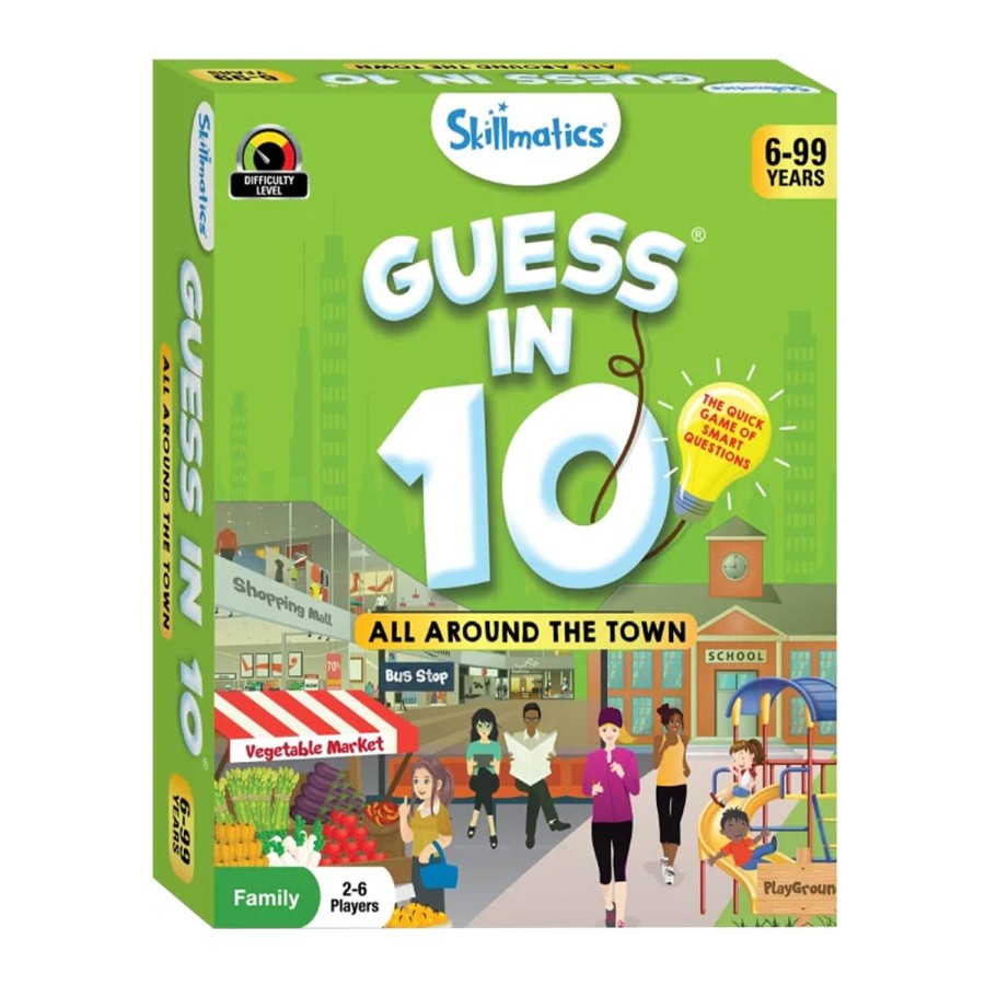 Click to view product details and reviews for Guess In 10 Questions Fun Family Game Clue Cards 2 6 Players Around Town.