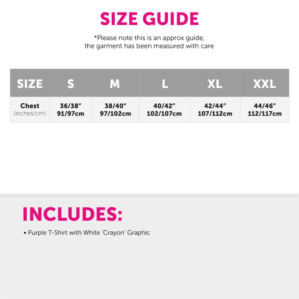 Women's Purple Crayon T-Shirt