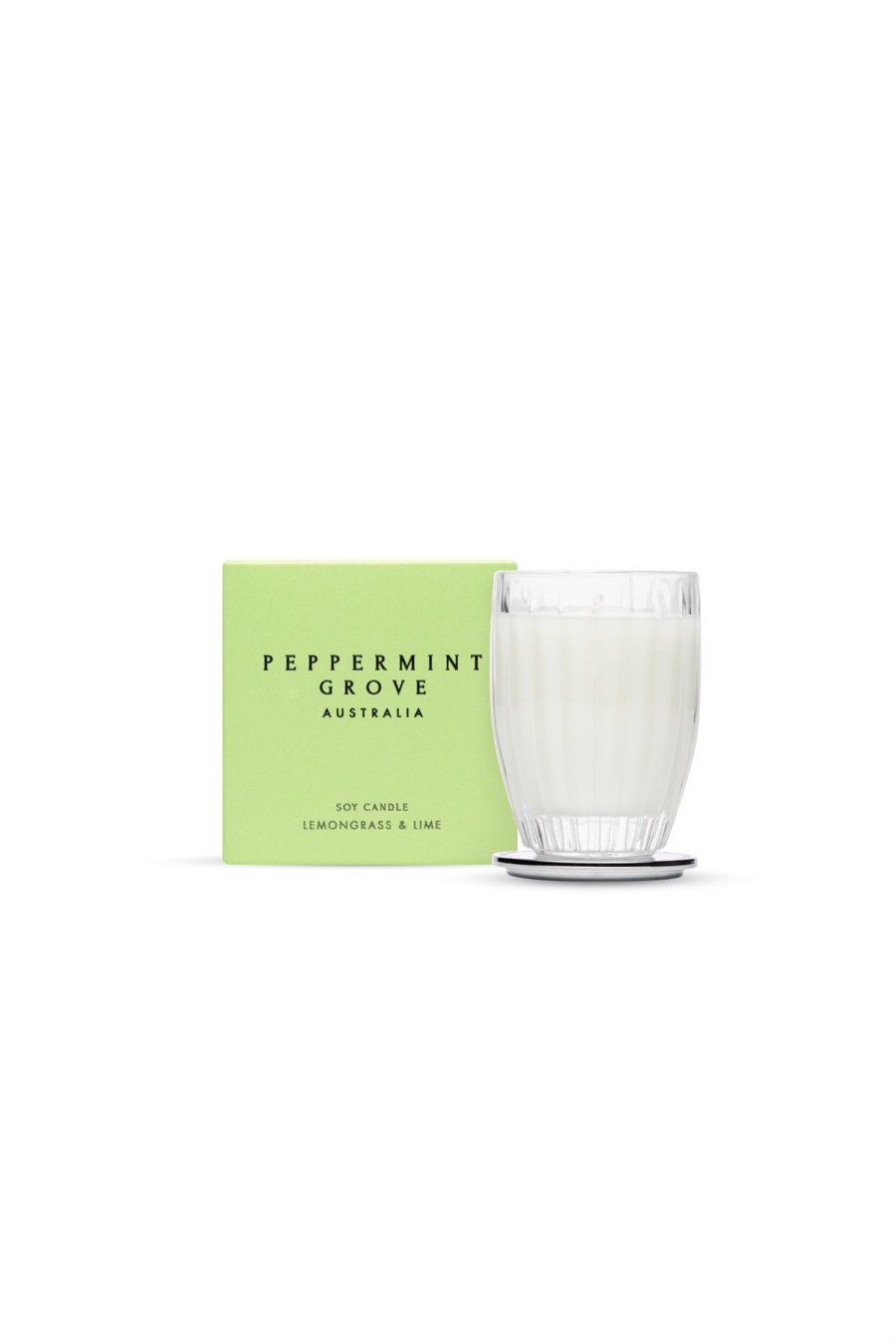 Click to view product details and reviews for Lemongrass Lime Sm Glass Jar.