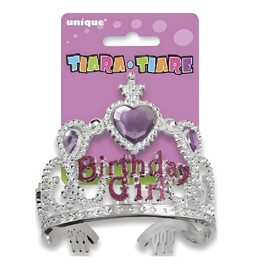 Click to view product details and reviews for Plastic Birthday Girl Tiaras Silver And Pink.