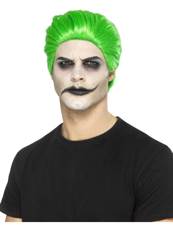 Click to view product details and reviews for Slick Trickster Green Wig For Costume Looks.