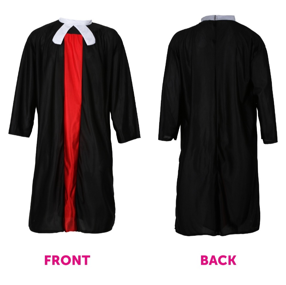 Adults Judge & Prisoner Couples Costume | 5 Pcs