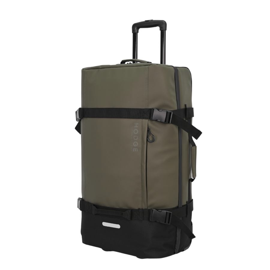 Click to view product details and reviews for Safari Duffle Suitcase Luggage 2 Wheel Trolley Case Olive Soft Shell 24.