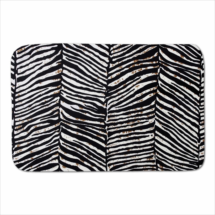 Zebra Pattern Sherpa Blanket