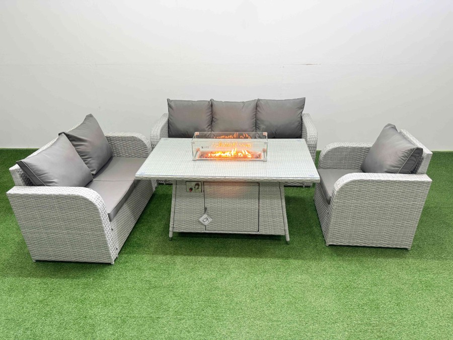 Click to view product details and reviews for Fimous Patio Pe Wicker 6 Seater Outdoor Rattan Furniture Sofa Sets With Firepit Dining Table Reclining Chair Loveseat Sofa 3 Seater Sofa Light Grey. Click to view product details and reviews for Fimous Patio Pe Wicker 6 Seater Outdoor Rattan Furniture Sofa Sets With Firepit Dining Table Reclining Chair Loveseat Sofa 3 Seater Sofa Light Grey.