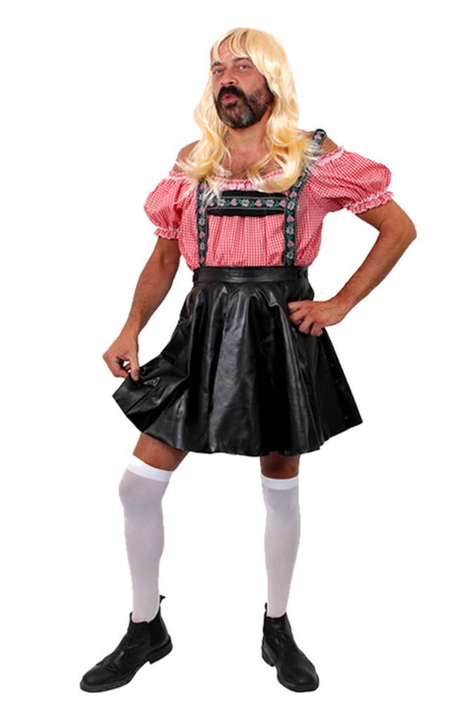 Men's Bavarian Lady Stag Do Costume