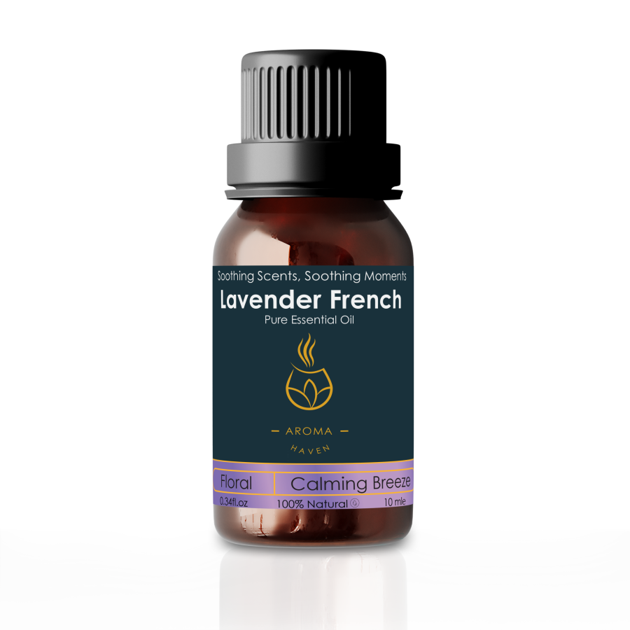 Lavender French Essential Oil 10ml from Aroma Haven UK
