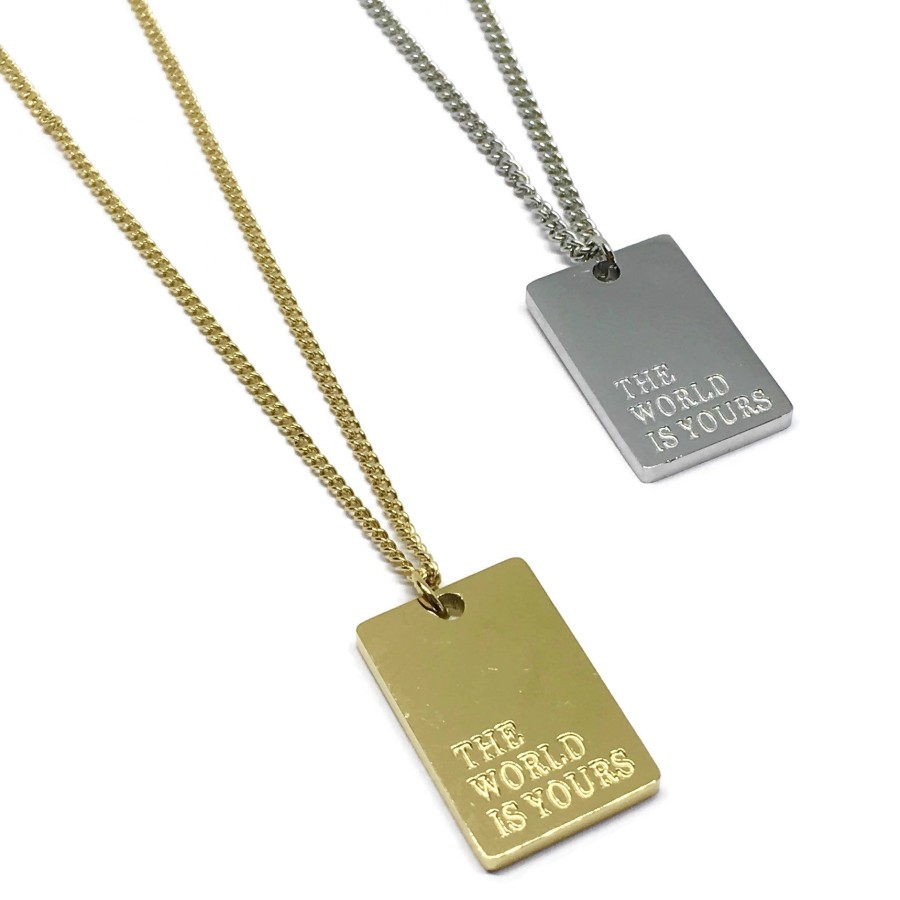 The World Is Yours Necklace