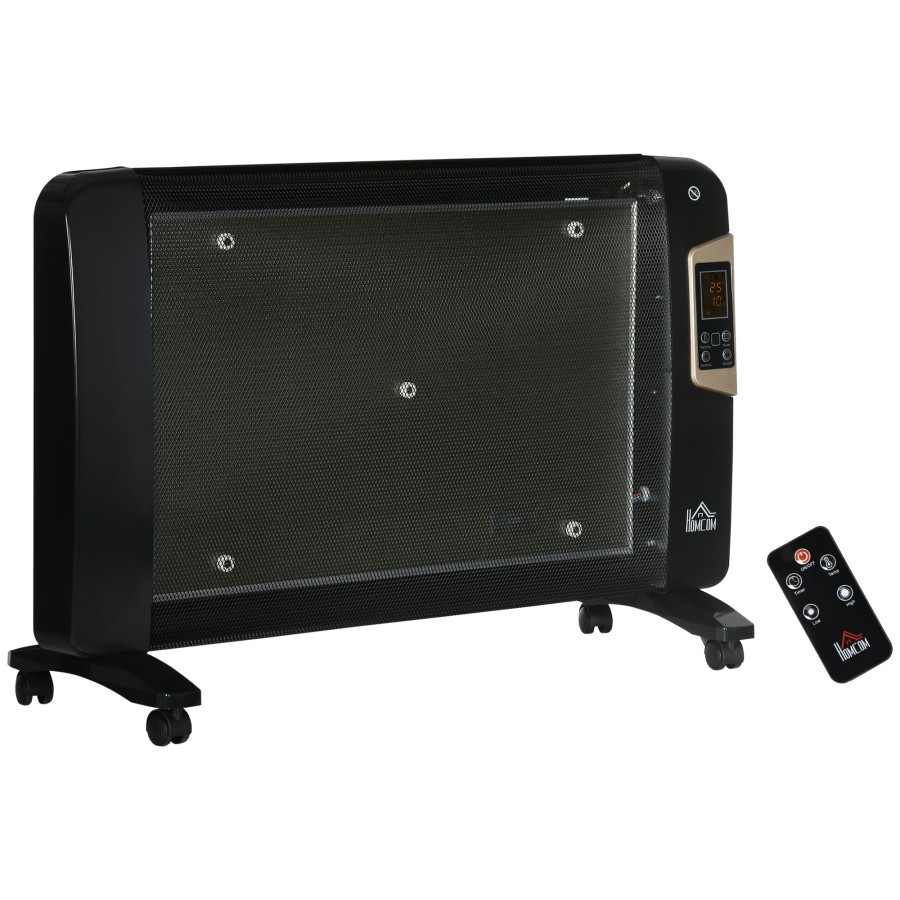 Click to view product details and reviews for Homcom Mica Electric Space Heater Portable Heater 2 Heat Settings 15 40°c.
