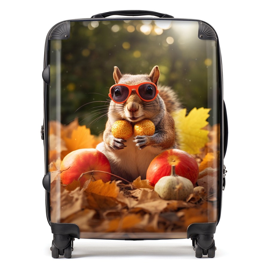 Click to view product details and reviews for Nuts For Winter Suitcase Large.