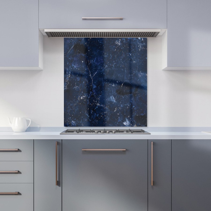 Click to view product details and reviews for Ocean Blue Quartz Effect Kitchen Splashback W900mm X H750mm.
