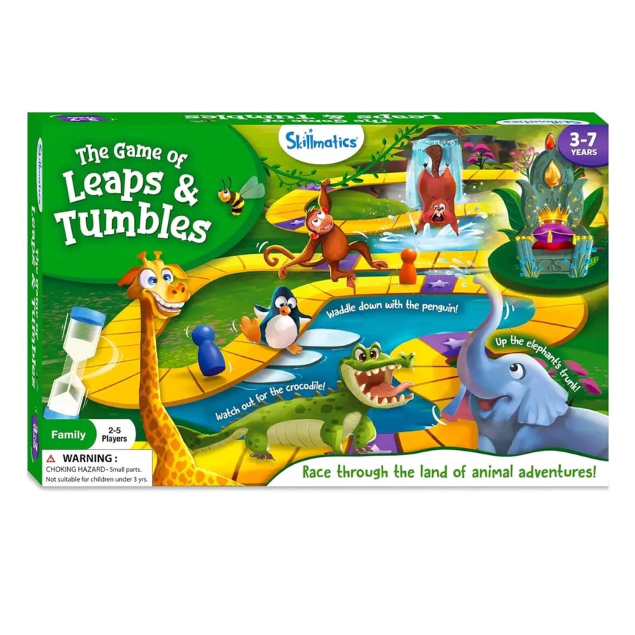 Click to view product details and reviews for Leaps And Tumbles Family Board Game Animal Adventures 2 5 Players.
