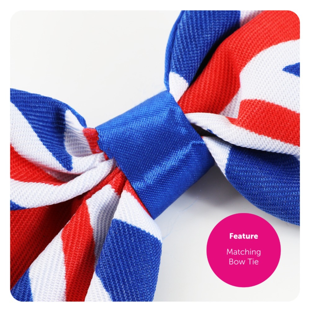 Union Jack Waistcoat and Bowtie