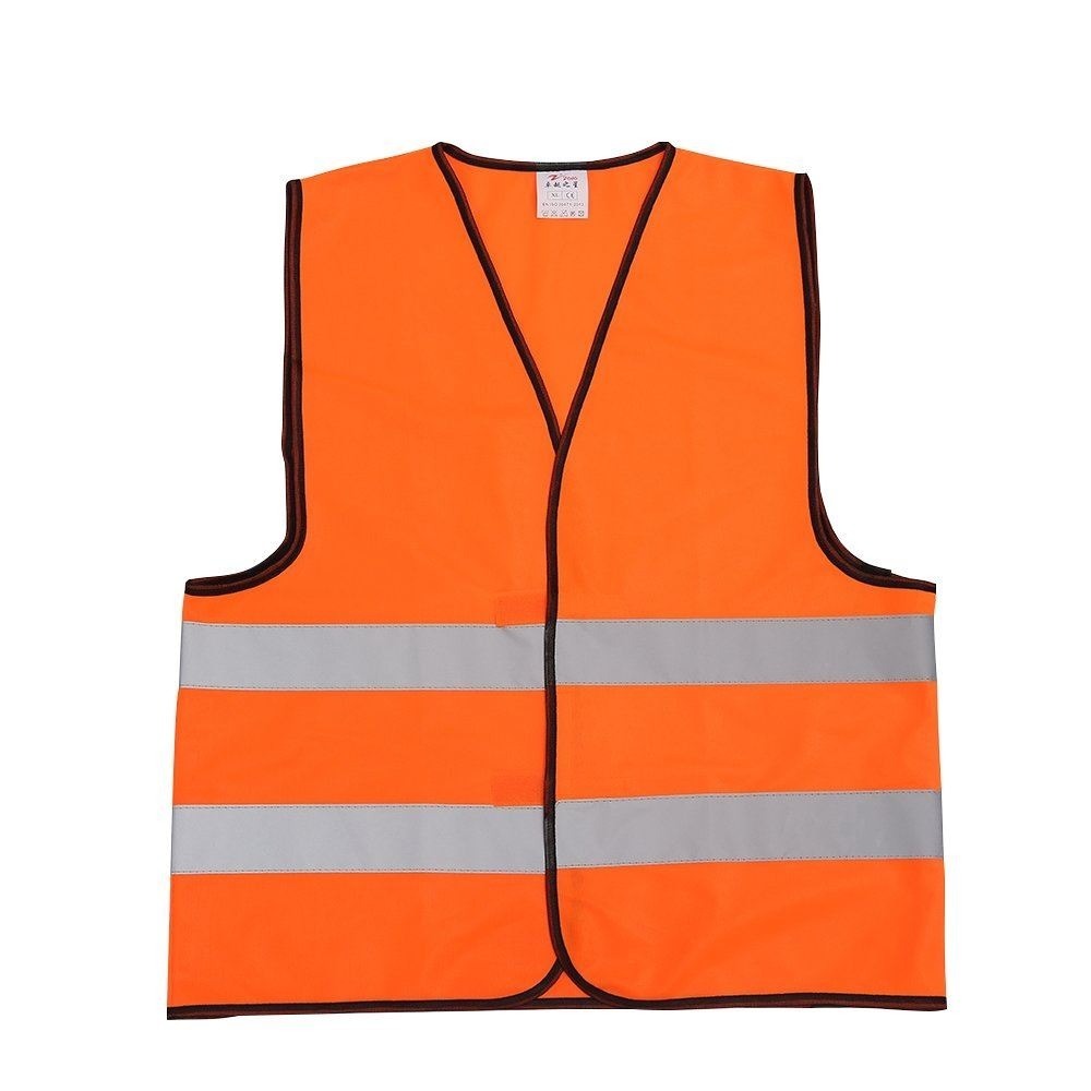 Adults Zombie Builder Costume | 3 Pcs | Hi-Vis Vest, Spanner Headband & Face Paint