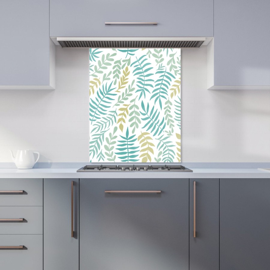 Click to view product details and reviews for Multicolor Leafs And Branches Kitchen Splashback W600mm X H750mm.