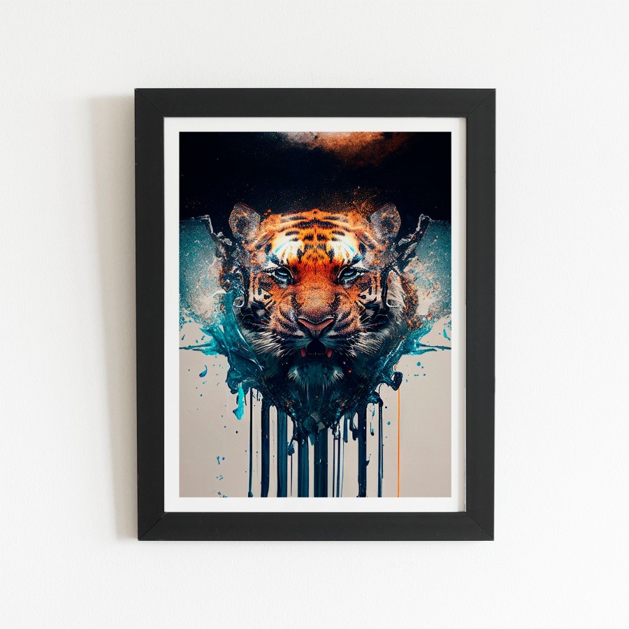 Click to view product details and reviews for Tiger Face Splashart Art Prints 8 X 10 Black Frame. Click to view product details and reviews for Tiger Face Splashart Art Prints 8 X 10 Black Frame.