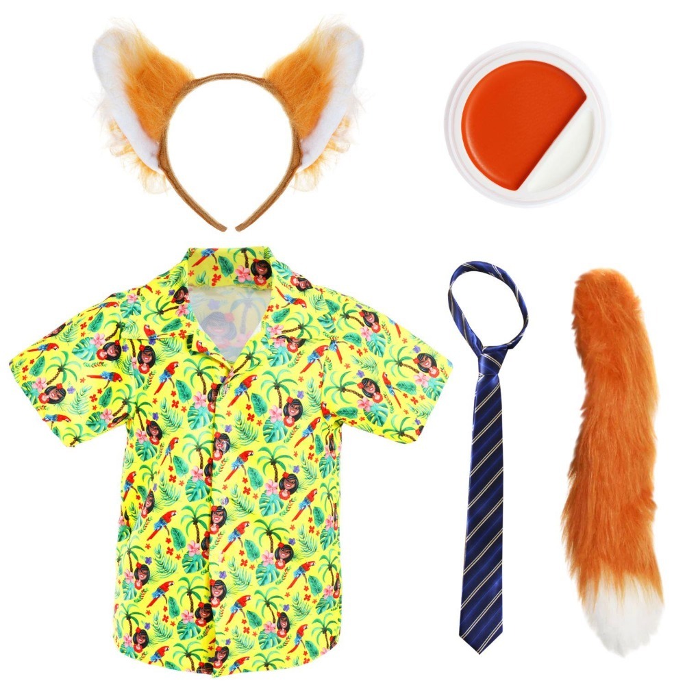 Click to view product details and reviews for Nick Fox Costume 3pcs – Ears Tie Nose Large. Click to view product details and reviews for Nick Fox Costume 3pcs – Ears Tie Nose Large.