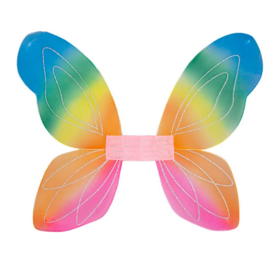 Click to view product details and reviews for Adults Fantasy Wings Fairy Angel Butterly Fancy Dress Rainbow.