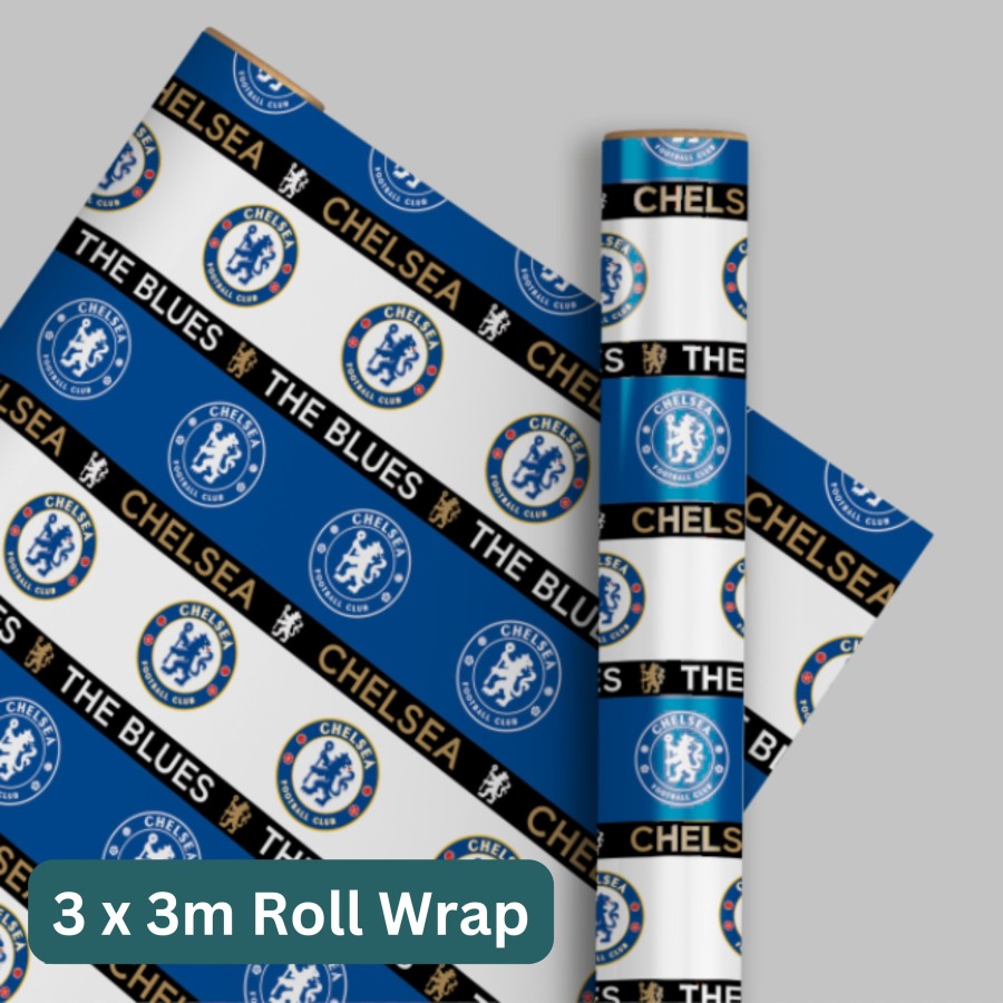 Click to view product details and reviews for Chelsea Fc 3m Roll Wrapping Paper 3 Pack Bundle.