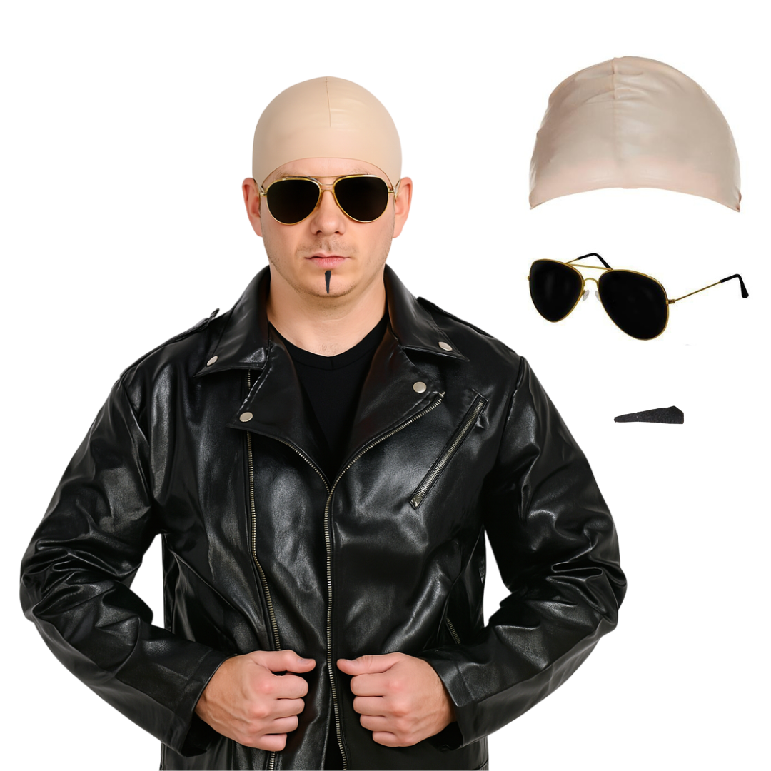 Click to view product details and reviews for Mr Worldwide Pitbull Costume Set Standard Small.