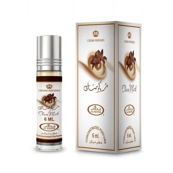 Click to view product details and reviews for Al Rehab Choco Musk 6ml Concentrated Perfume Roll On.