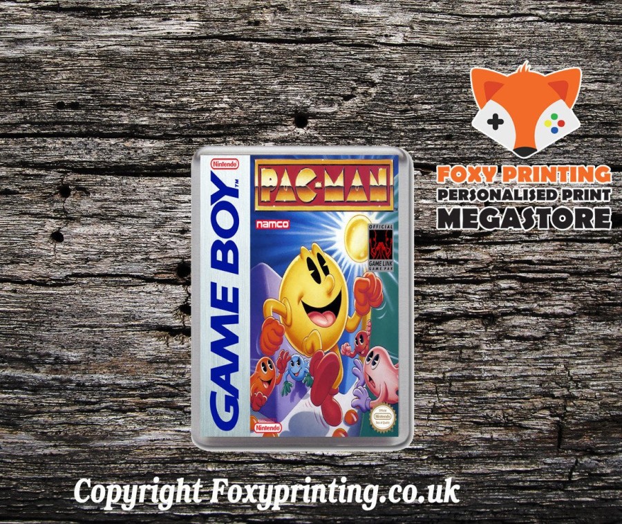 Pac-Man Nintendo DS Style Retro Gaming Magnet | Cazaar