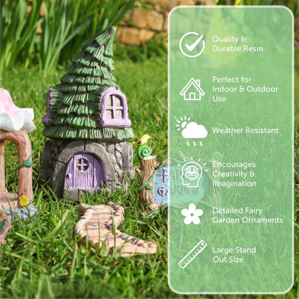 Conifer Fairy Garden Accessories Kit