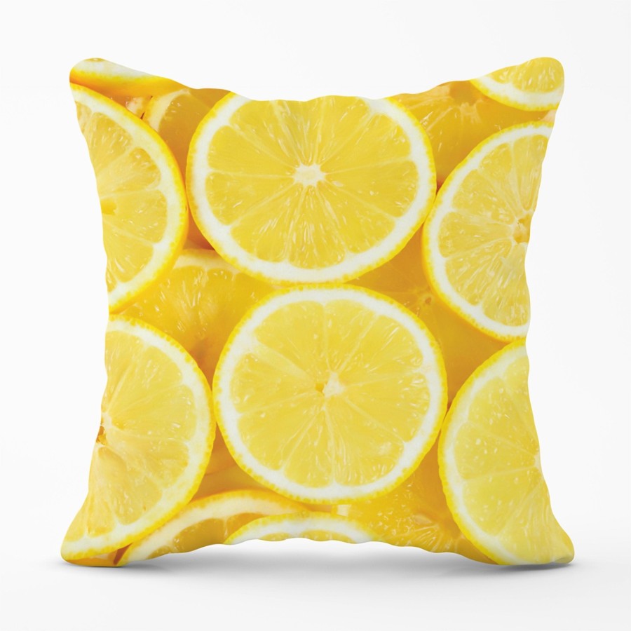 Vibrant Lemons Cushions