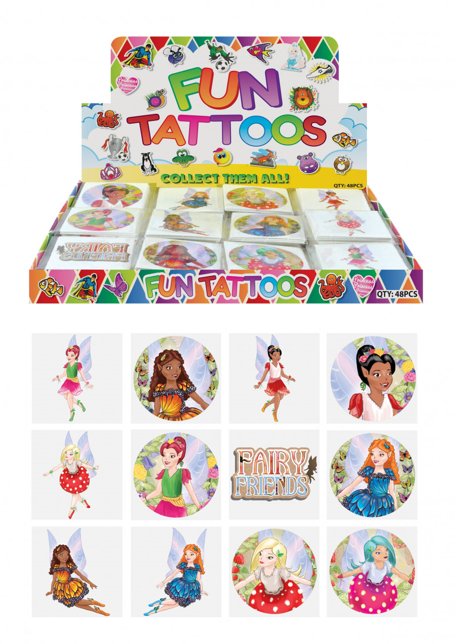 72 Fairy Temporary Tattoos