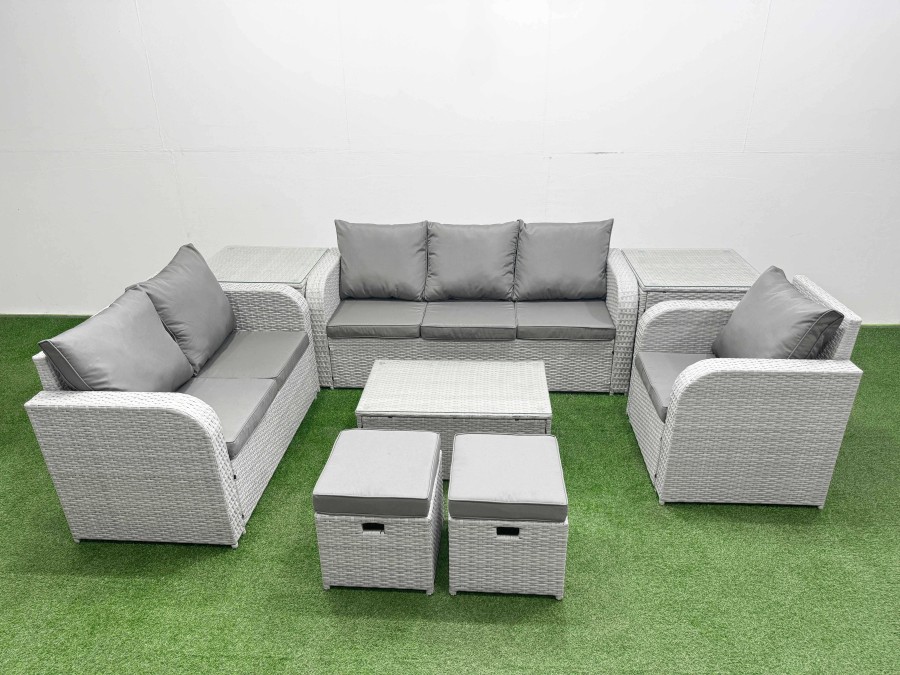 Click to view product details and reviews for Fimous Patio Pe Wicker 8 Seater Outdoor Rattan Furniture Sofa Sets With Rectangular Coffee Table Reclining Chair Loveseat Sofa 3 Seater Sofa Stool 2 S. Click to view product details and reviews for Fimous Patio Pe Wicker 8 Seater Outdoor Rattan Furniture Sofa Sets With Rectangular Coffee Table Reclining Chair Loveseat Sofa 3 Seater Sofa Stool 2 S.