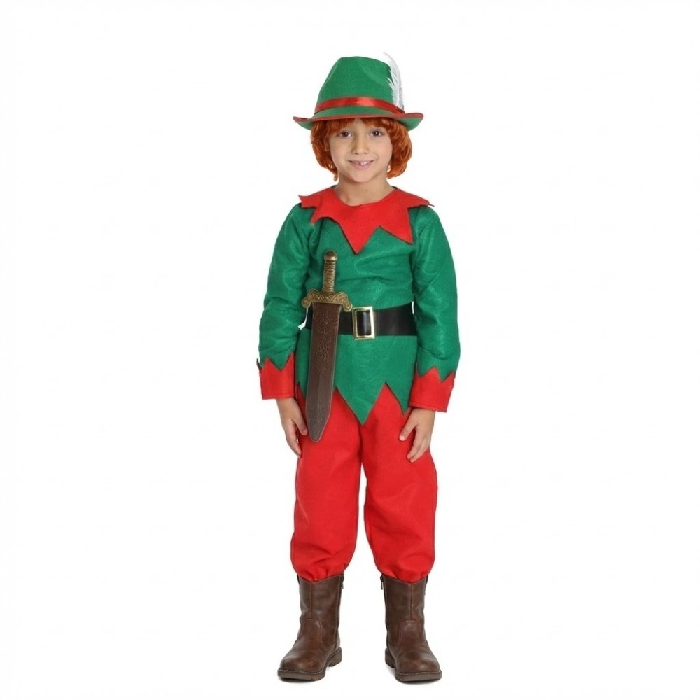 Click to view product details and reviews for Kids Mischievous Boy Costume 4 Pcs Costume Hat Wig Sword In Scabbard Large.