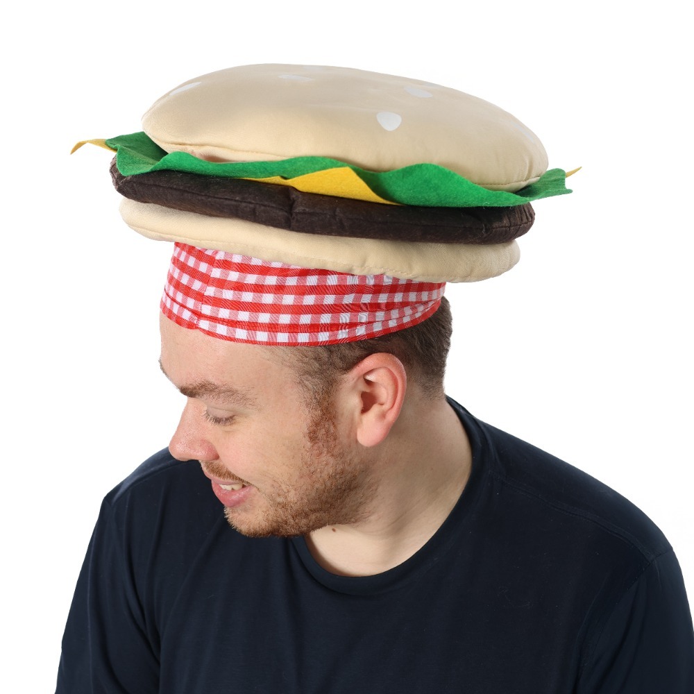 Novelty Burger Hat