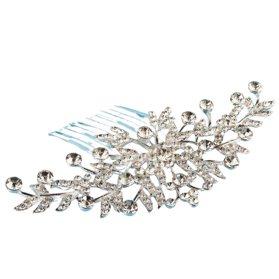 Click to view product details and reviews for Bridal Headpiece Rhinestone Tiara Hair Comb.