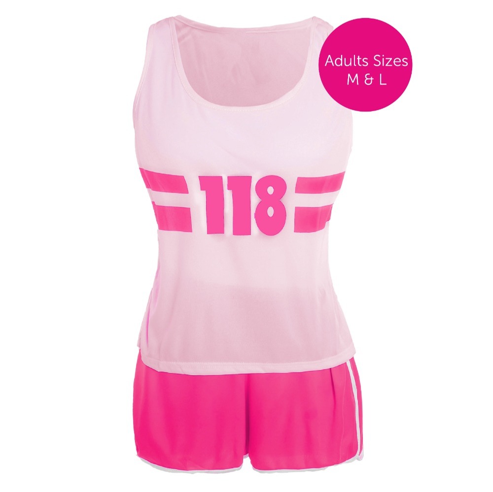 Ladies Pink 118 118 Costume