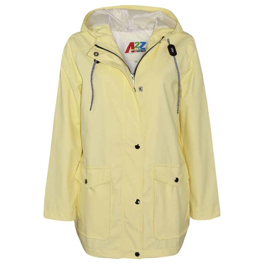 Click to view product details and reviews for Pu Raincoat Jacket Windbreaker Waterproof Parka Hooded Girls Boys Age 5 13 Years 13 Years Lemon.