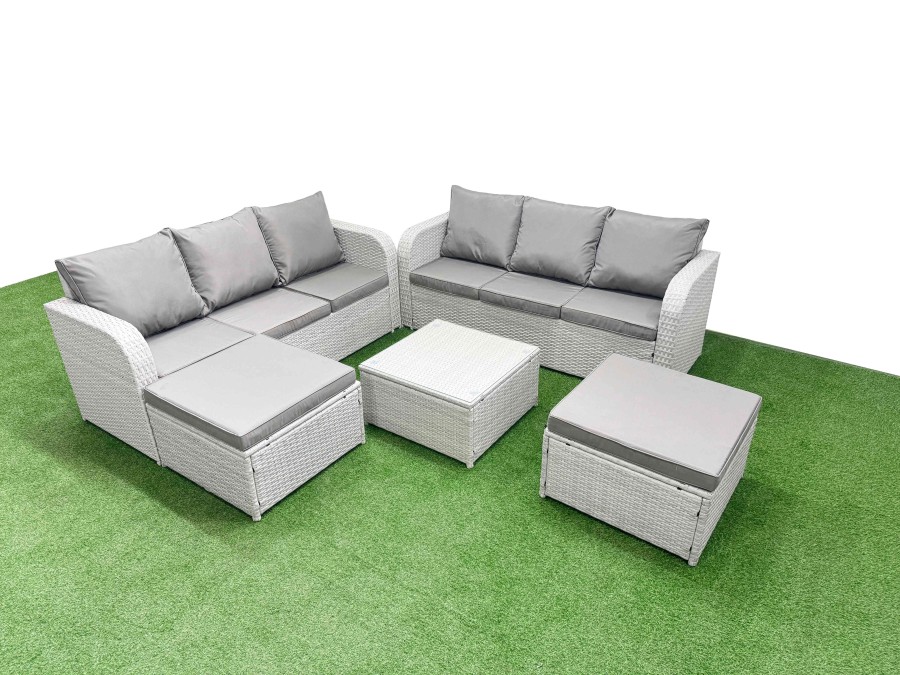 Click to view product details and reviews for Fimous Outdoor Garden Furniture Sets 8 Seater Wicker Rattan Furniture Sofa Sets With Square Coffee Table High Back Lounge Sofa 2 Big Footstool Light G. Click to view product details and reviews for Fimous Outdoor Garden Furniture Sets 8 Seater Wicker Rattan Furniture Sofa Sets With Square Coffee Table High Back Lounge Sofa 2 Big Footstool Light G.