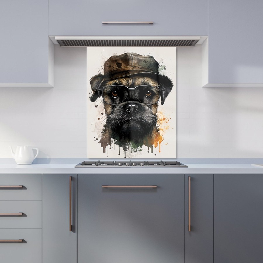 Click to view product details and reviews for Border Terrier Dog Kitchen Splashback W600mm X H750mm.